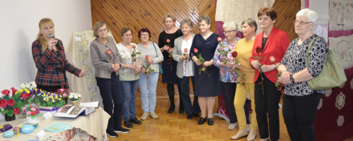 Wernisaż wystawy" KOBIETY Z PASJĄ" Klubu Twórców Rękodzieła Artystycznego