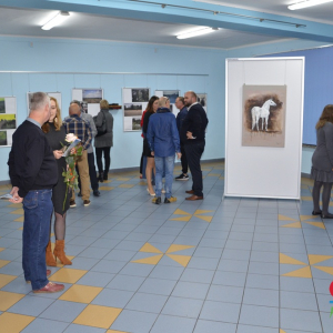 Ogród Sztuk - wernisaż wystawy poplenerowej 22.10.2022 r.